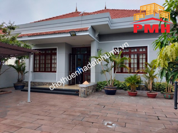 Mặt tiền Biệt thự 3PN cho thuê Thị xã Phú Mỹ BRVT