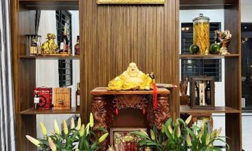 Khu vực thờ Thần Tài Thổ Địa Nhà Biệt thự 4 phòng ngủ Phước Hòa Phú Mỹ Hồ Chí Minh