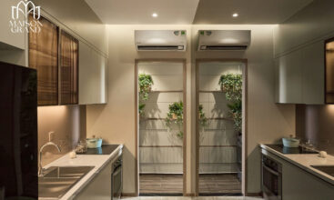 Nhà bếp căn hộ 2PN 58m2 Maison Grand - Tumys Homes Phú Mỹ