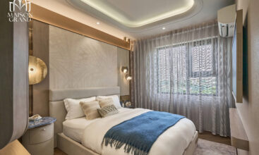 Phòng ngủ 1 căn hộ 2PN 58m2 Maison Grand - Tumys Homes Phú Mỹ