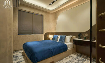 Phòng ngủ căn hộ 49m2 Maison Grand - Tumys Homes Phú Mỹ