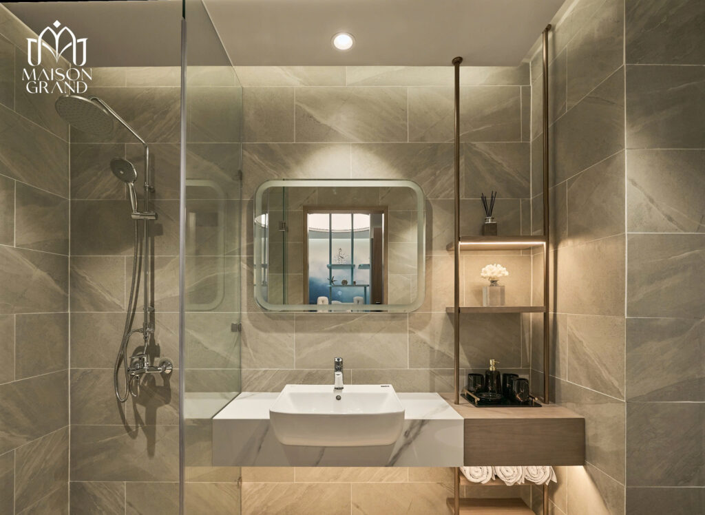 Phòng tắm căn hộ 2PN 58m2 Maison Grand - Tumys Homes Phú Mỹ