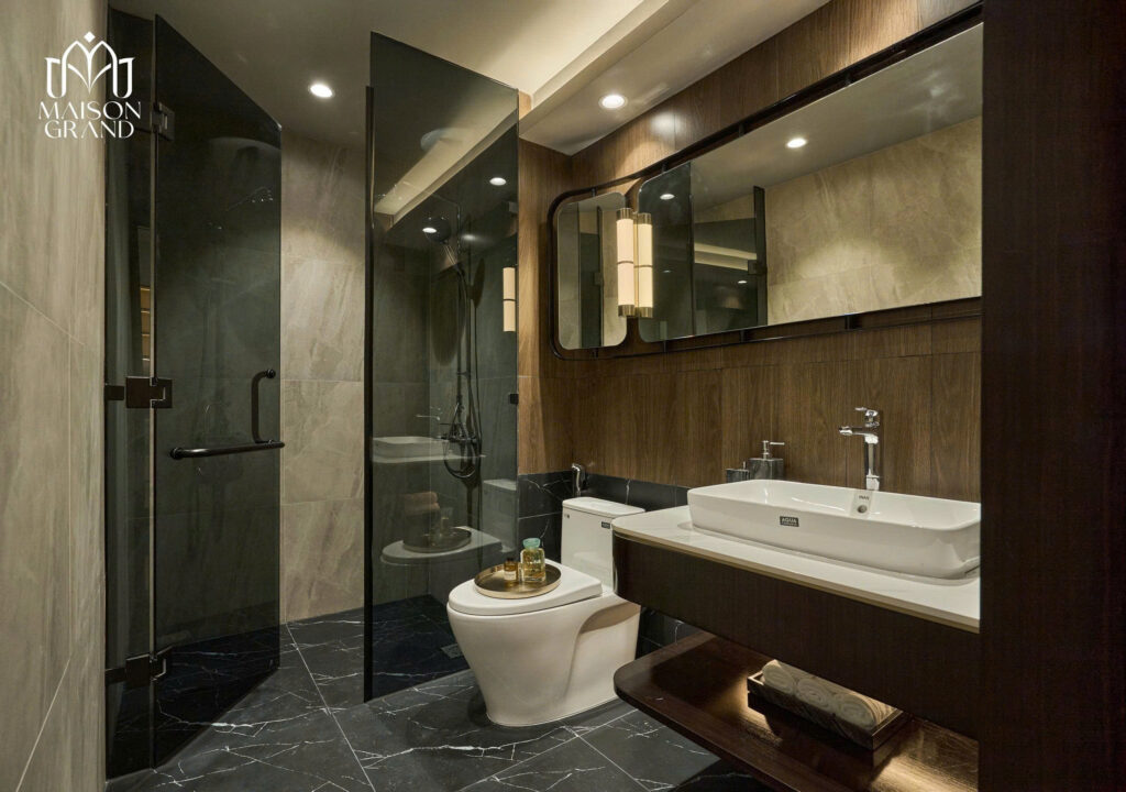 Toilet căn hộ 49m2 Maison Grand - Tumys Homes Phú Mỹ